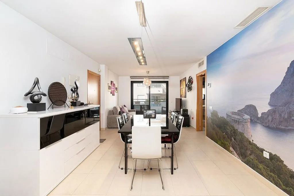 Salle à manger - Apartment with Balcony in Santa Eulalia Centre