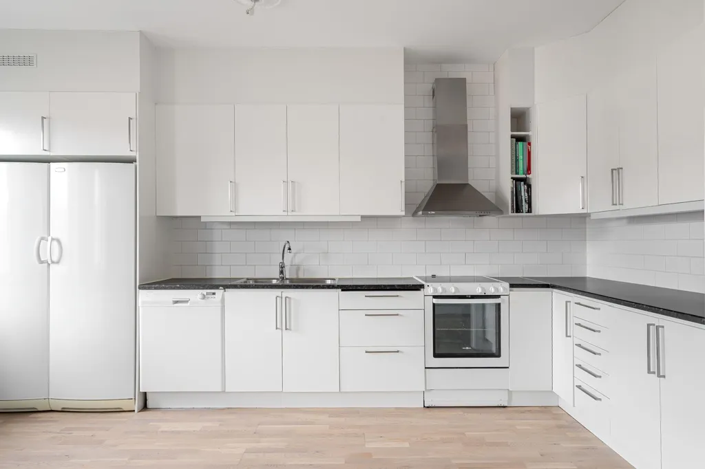 Cuisine - Apartment with Cathedral View in Linköping Centre
