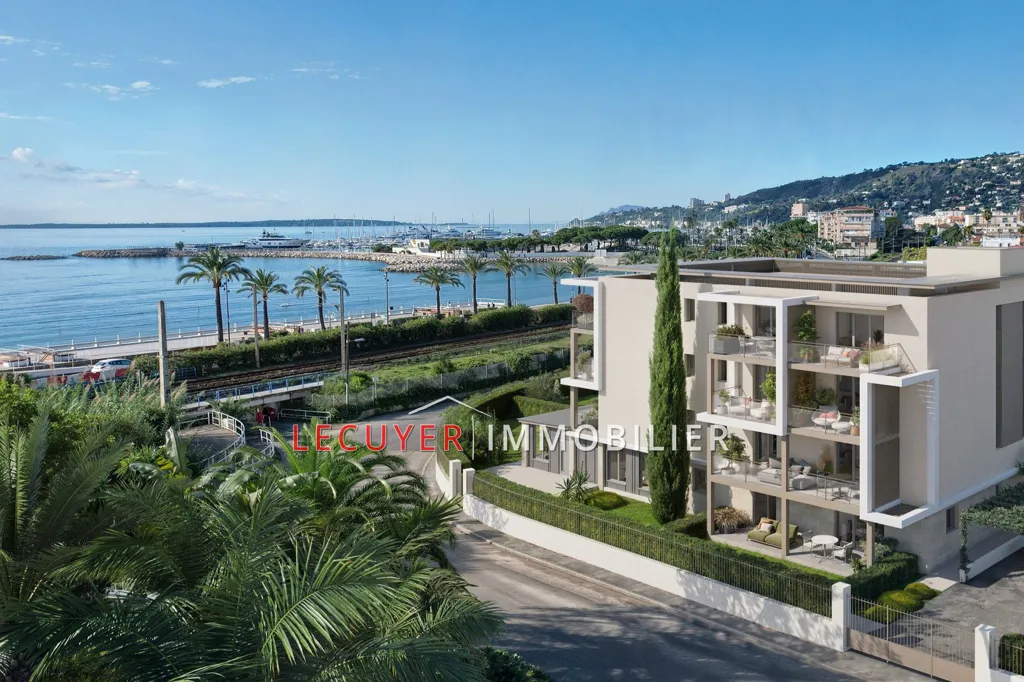 Extérieur - Appartement 3 Pièces avec Vue Mer à Golfe-Juan