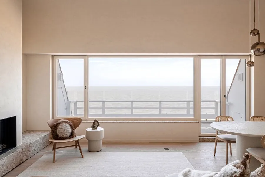 Soggiorno - Apartment with Sea View in Zoute