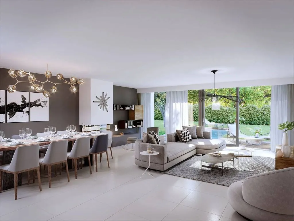 Salle à manger - Appartement Luxe avec Jardin Privé à Bagnolet
