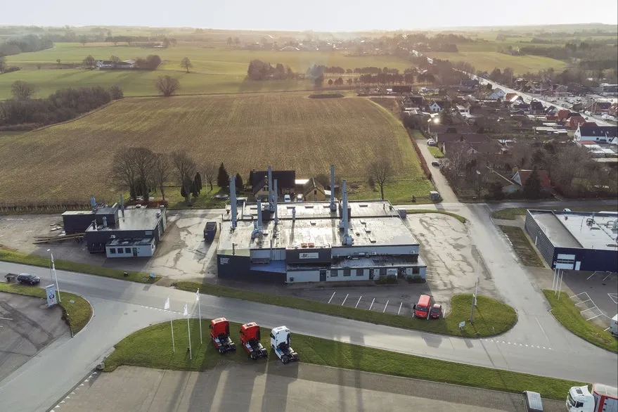 Vue aérienne - Industrial Property with Office near Ringsted