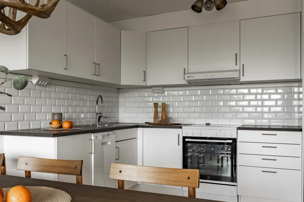 Cucina - Apartment with Ski Lift Access in Klövsjö