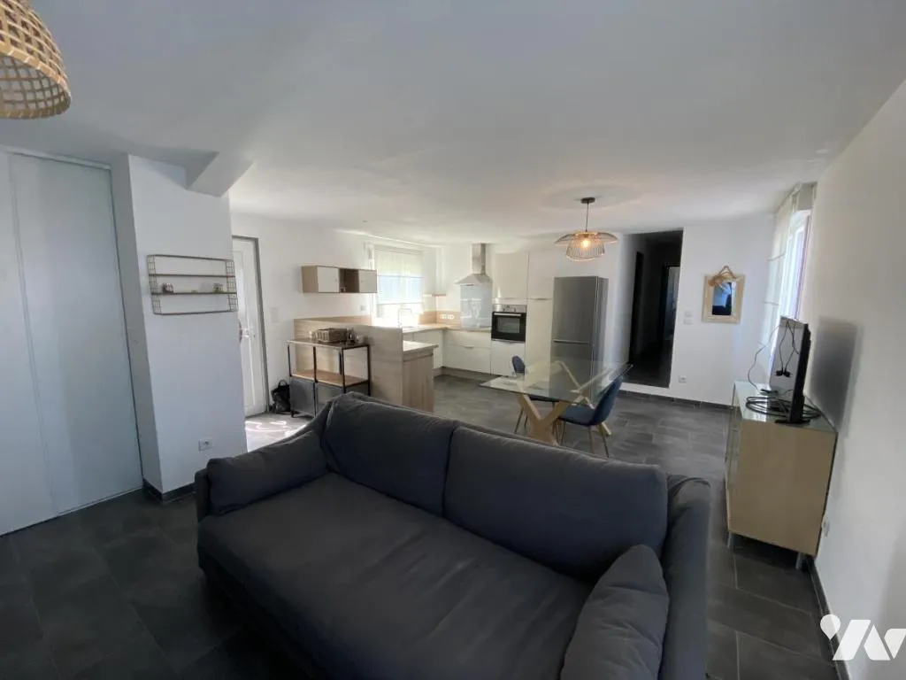 Séjour - Maison Rénovée dans Village entre Reims et Warmeriville