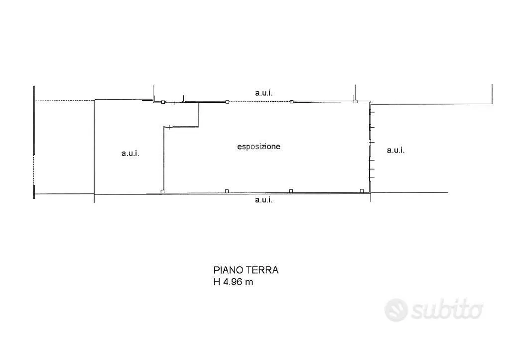 Plaan - Warehouse with Showroom near Brescia