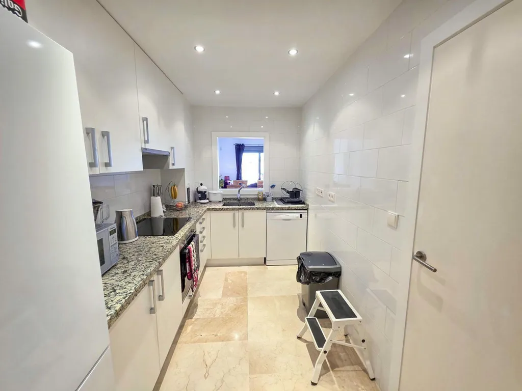Cuisine - Penthouse with Sea Views in Chullera, Manilva