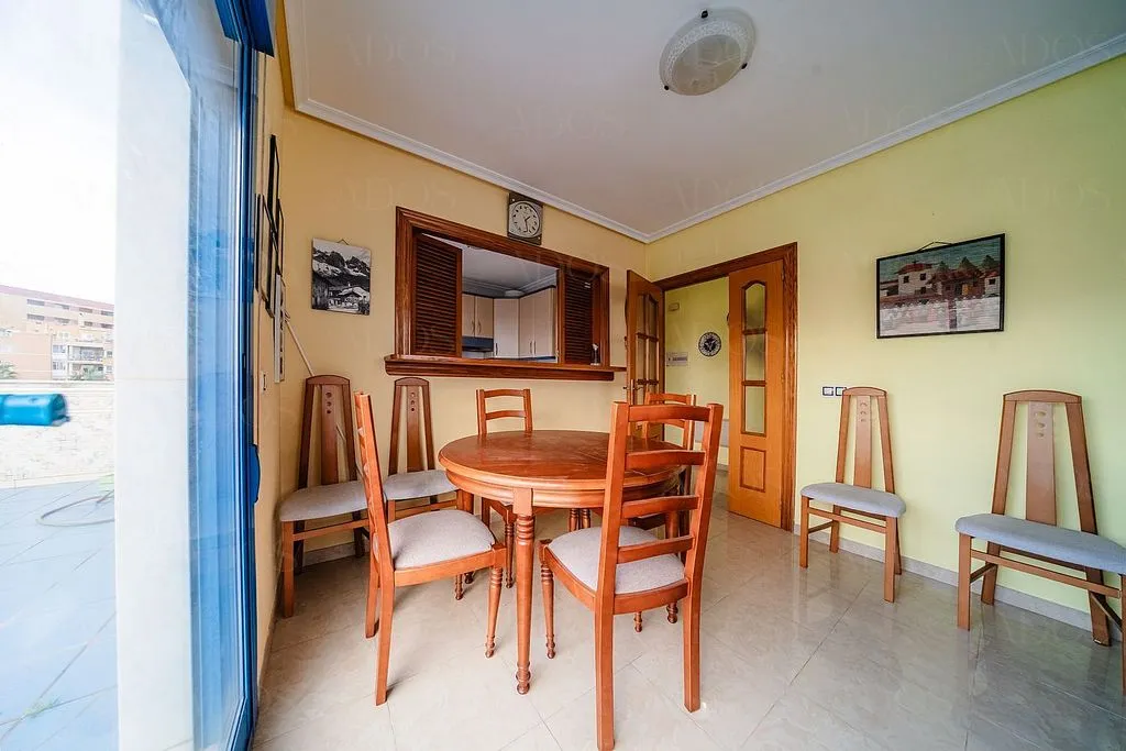 Dining Room - Duplex Penthouse with Sea Views in Roquetas de Mar