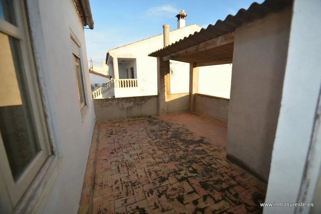 Terrasse - Chalet with Terrace in Orihuela