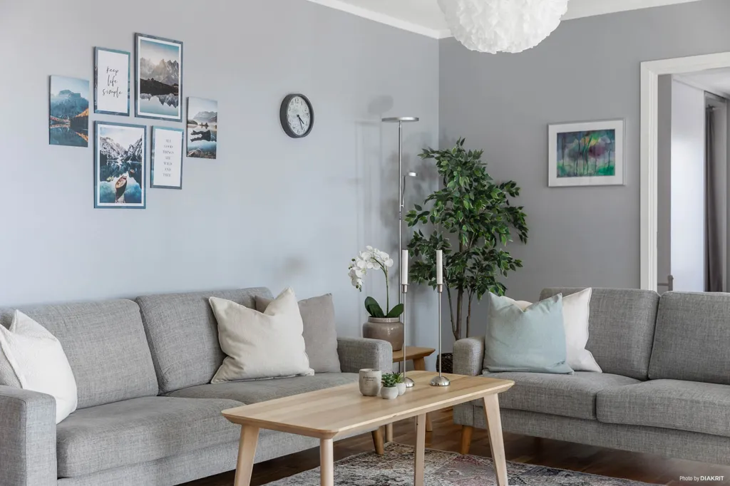 Soggiorno - Modern Apartment with Panoramic View in Kista Tower