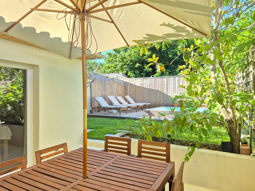 Terrace - Duplex House with Pool in Quiet Street