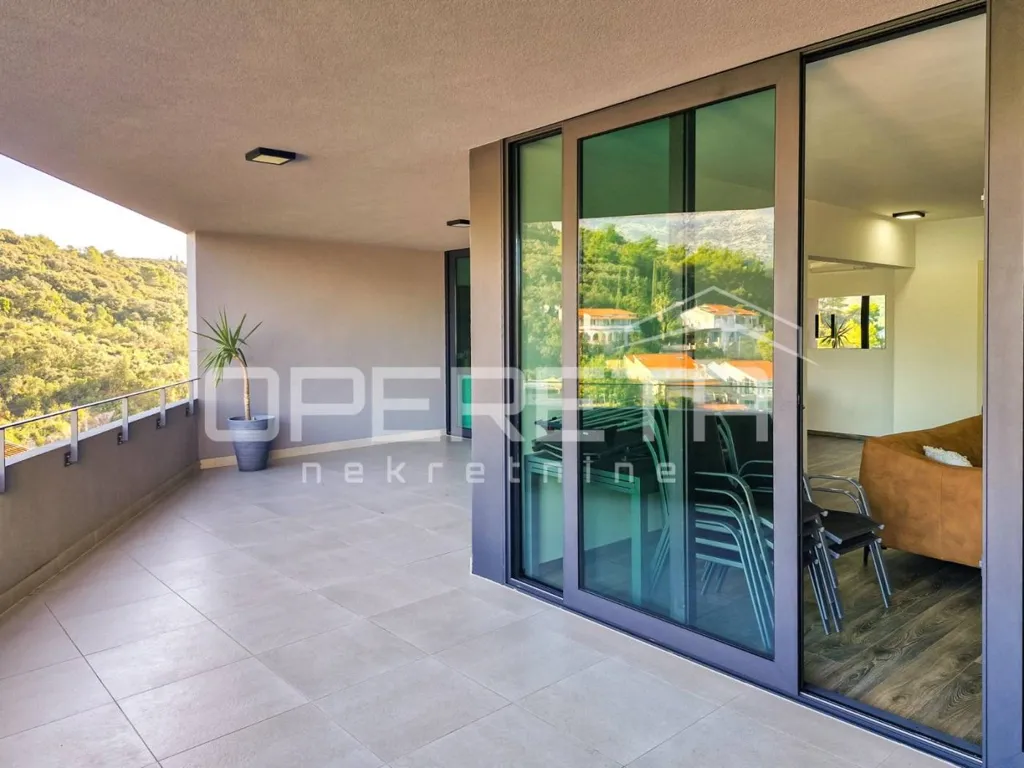 Terrasse - Apartment with Sea View in Korčula