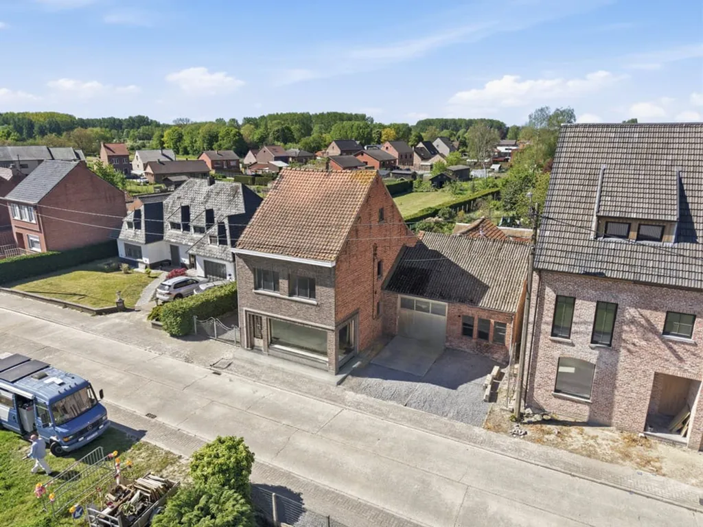 Vista aerea - Open Plan House with Looft in Molenstraat