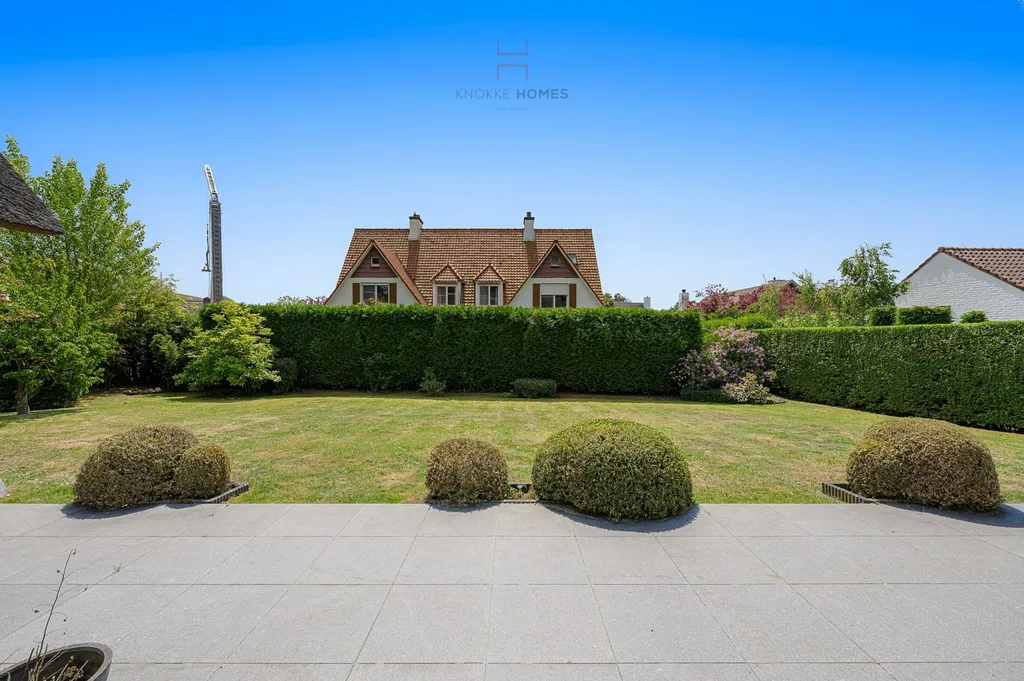 Giardino - Villa with Royal Zoute Golf View in Zoute
