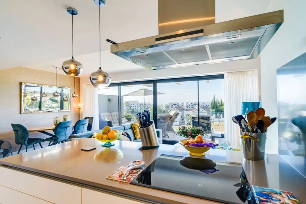 Köök - Apartment with Large Terrace in Estepona
