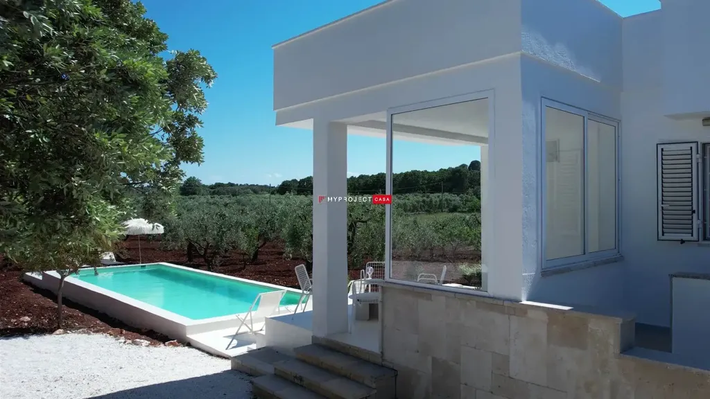 Piscine - Rustic Villa with Olive Grove in Ostuni