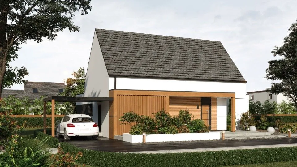 Maison à construire avec jardin à Berric