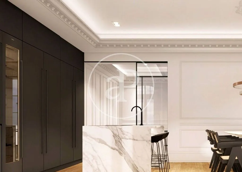 Kitchen - Luxury Flat with Pool in Salamanca, Madrid