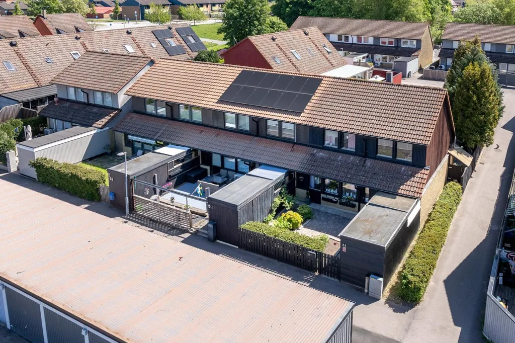 Vista aerea - Detached House with Plot in Oxievång, Malmö