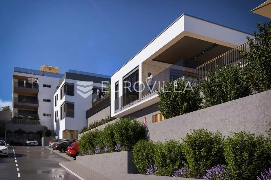 Extérieur - Two-Bedroom Apartment with Sea View in Primošten