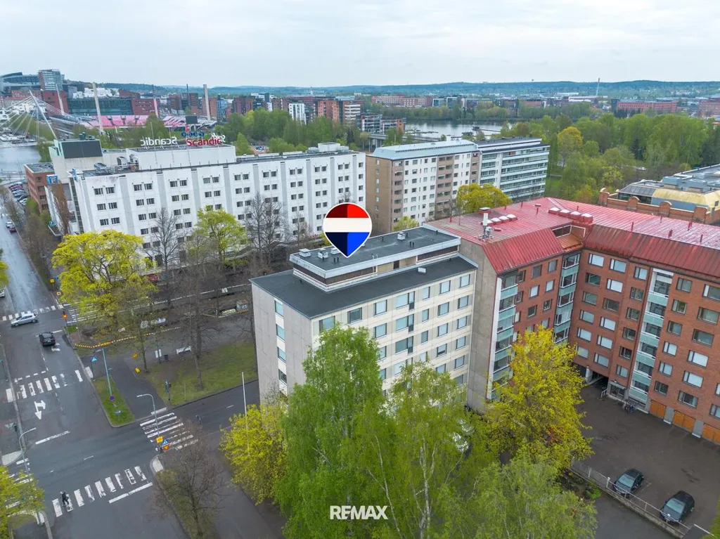 Vue aérienne - Appartement 2 pièces à Tampere