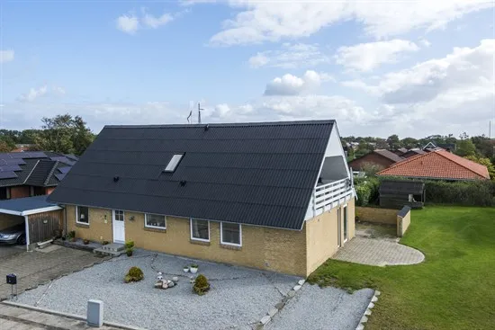 Vue aérienne - Detached Villa with Garden in Pandrup