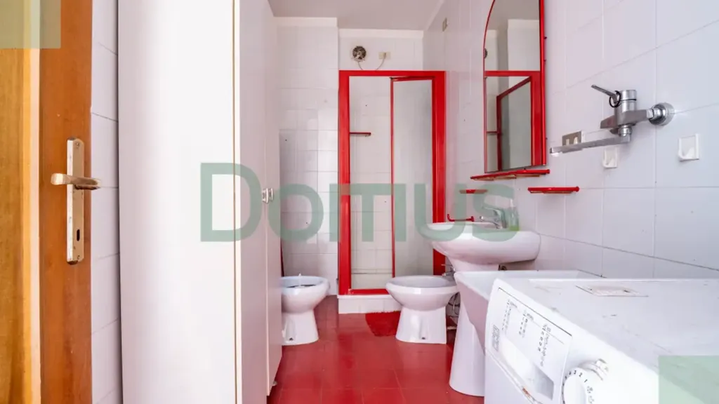 Bathrooms - Spacious Apartment with Balcony in Cesena