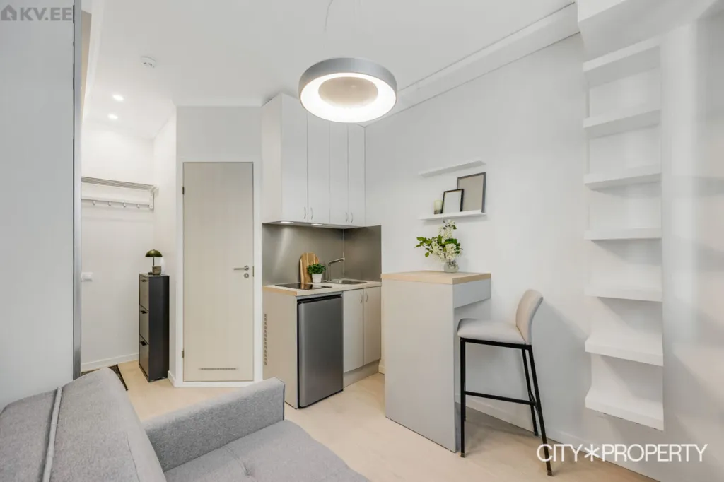 Soggiorno - Modern Micro-apartments with Private Bath in Tallinn Centre