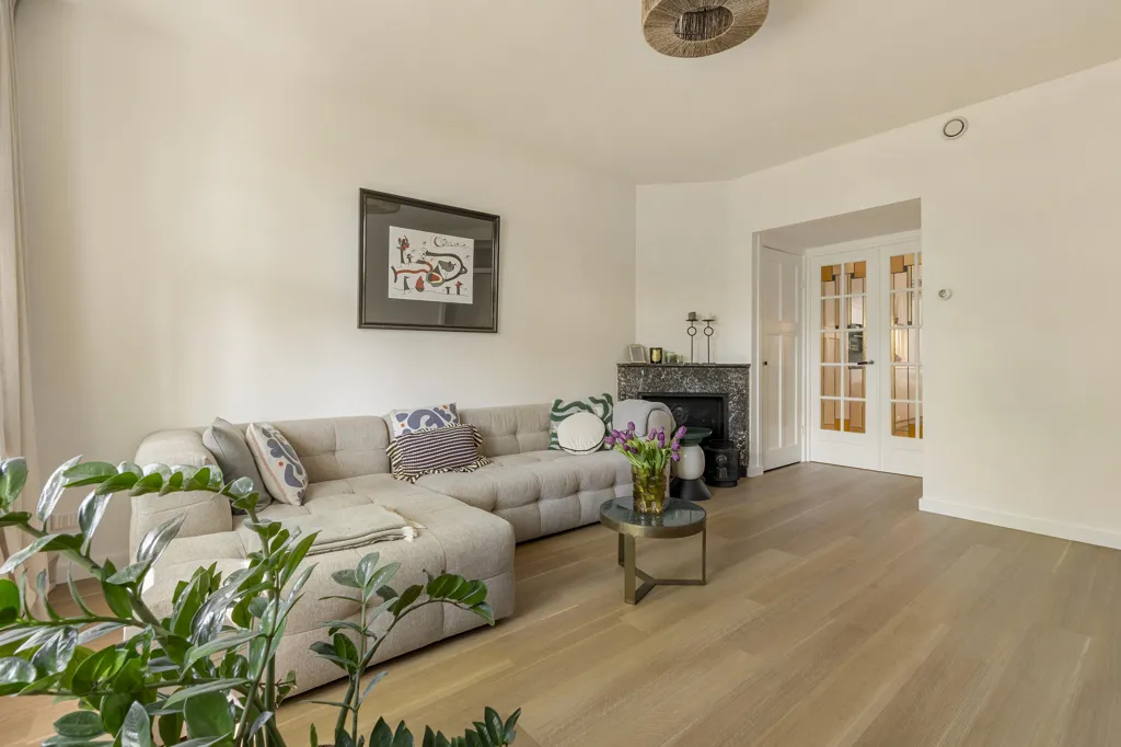 Séjour - Renovated Ground Floor Flat with Water View in Amsterdam