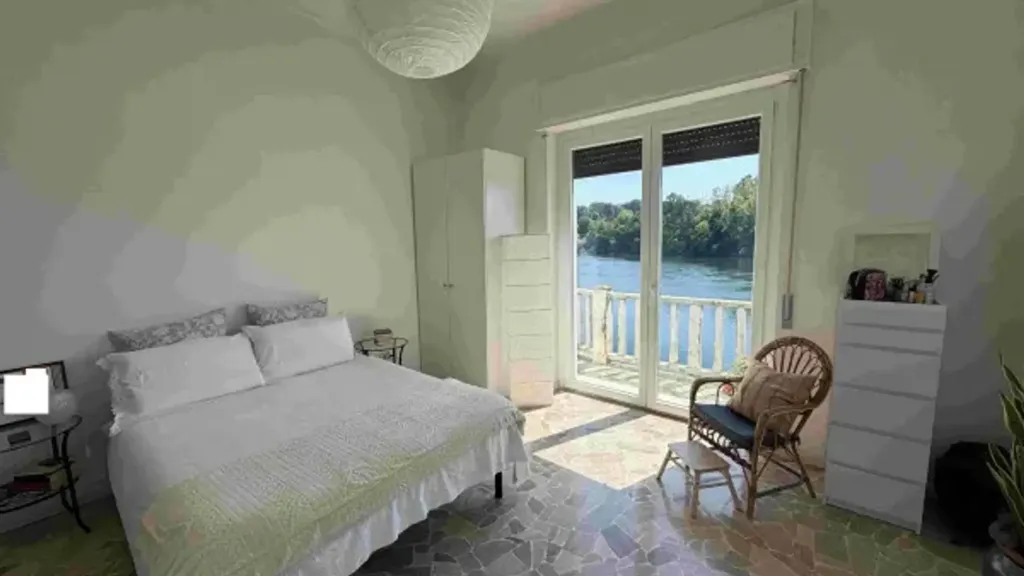 Chambres - Riverfront Apartment with Terrace in Sesto Calende