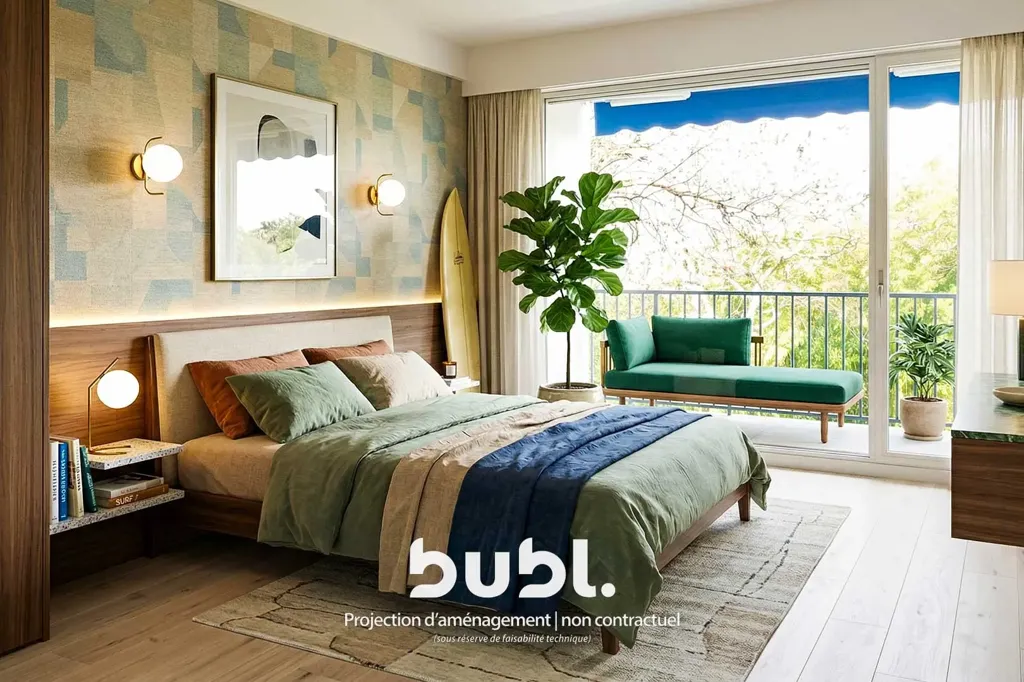 Bedrooms - Bright Apartment with Balcony in Parc d'Hiver