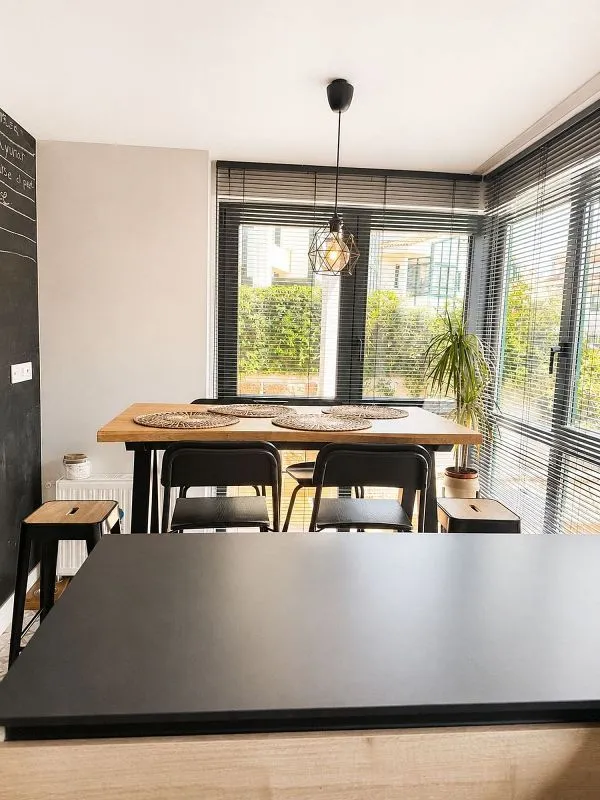 Dining Room - Chalet with Terrace in Oleiros
