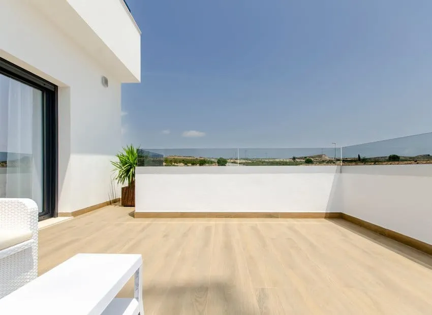 Terrasse - Semi-Detached Villa with Private Pool in Vistabella