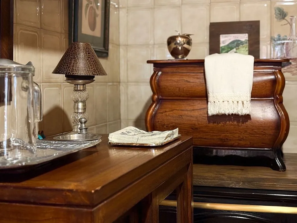 Badezimmer - Rural House with Garden in Lugás