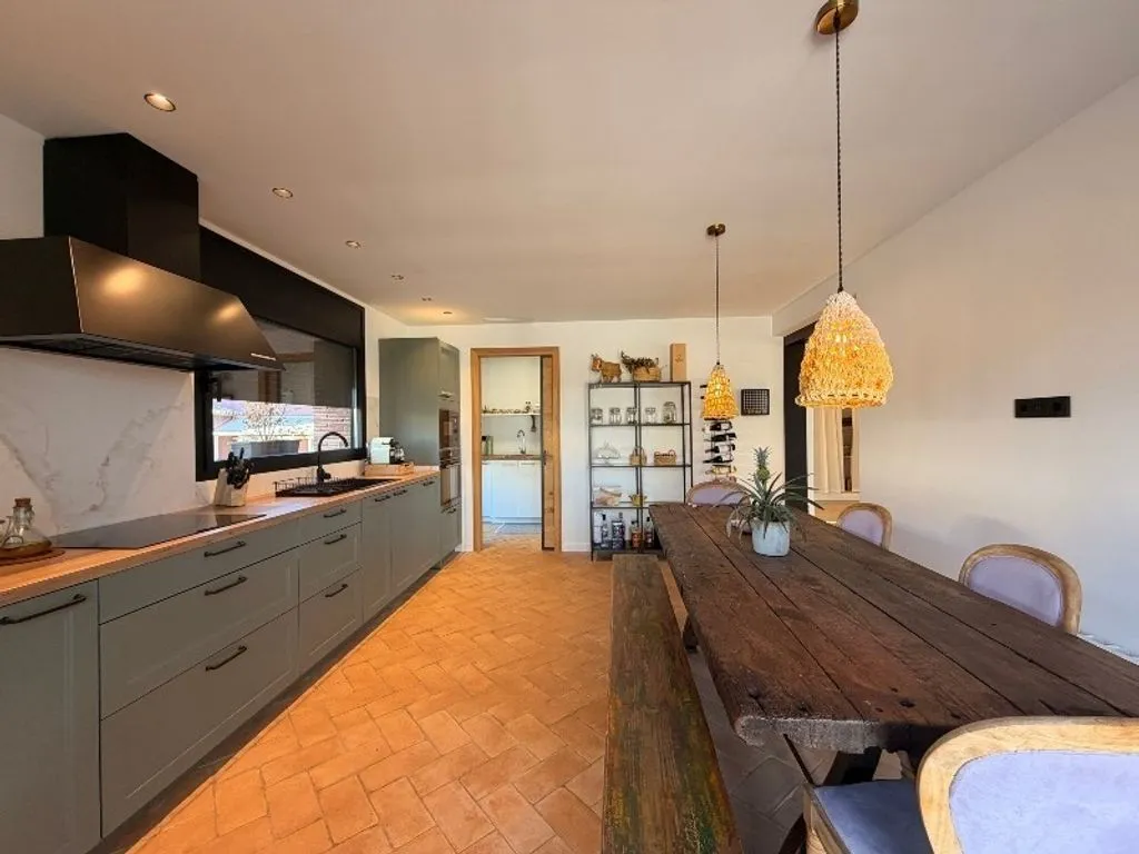 Cucina - Chalet with Pool in Vall-Llobrega