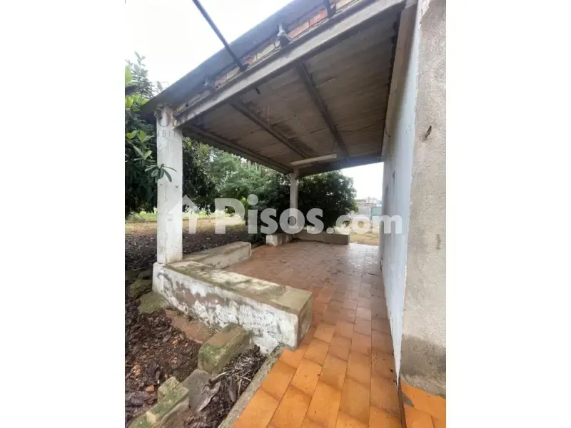 Terrace - Rustic Finca with Large Garden in Madrigal