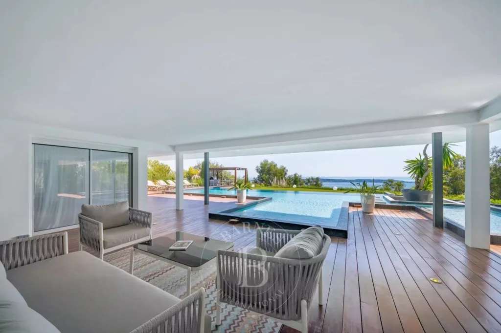 Piscine - Villa Moderne Vue Panoramique à Super Cannes