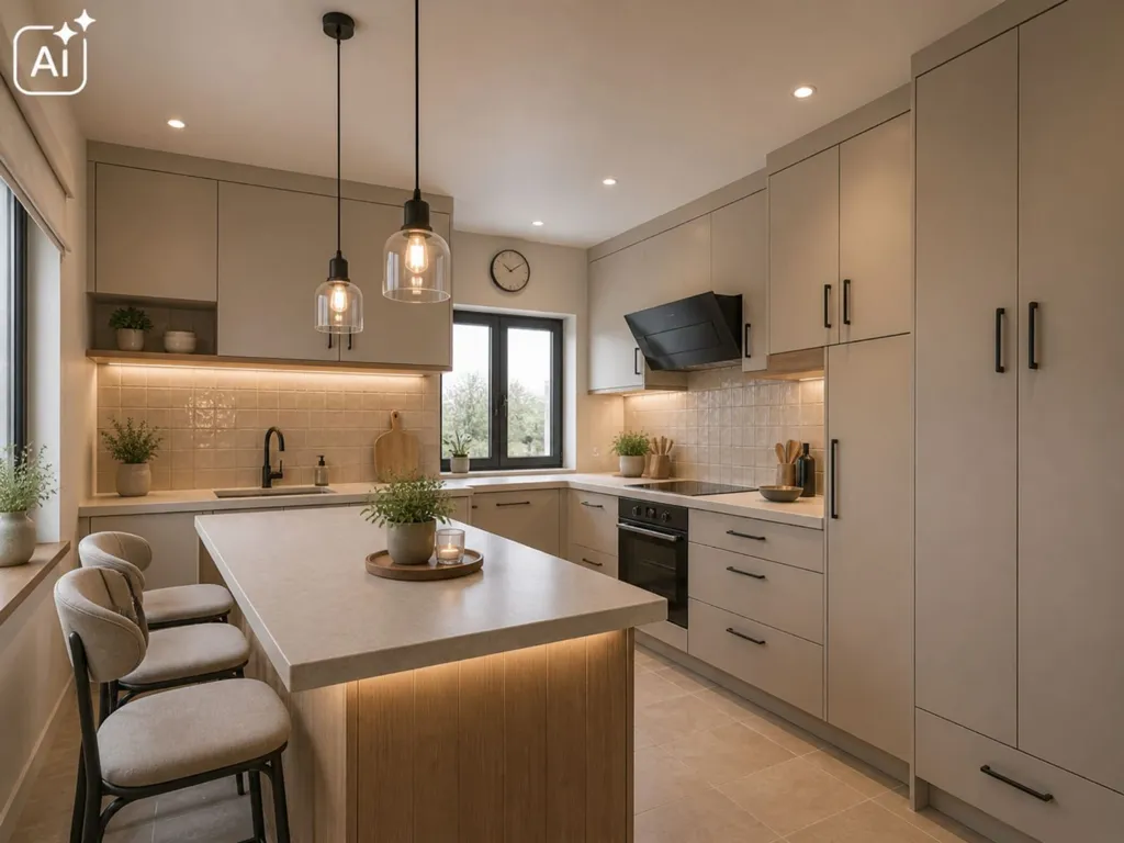 Cuisine - Wohnung mit Energieeffizienz nahe dem Zentrum