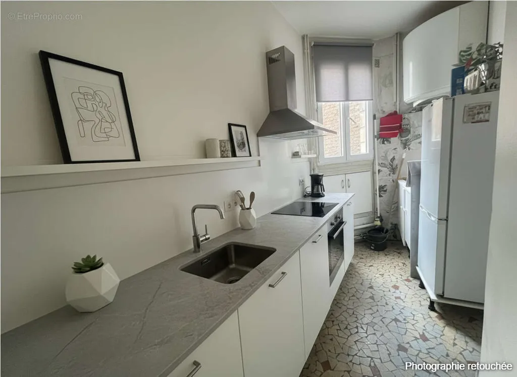 Cuisine - Appartement T2 Proche Gare RER A à Houilles