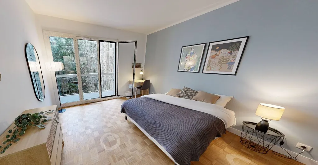 Chambres - Appartement Meublé dans le 16e Arrondissement de Paris