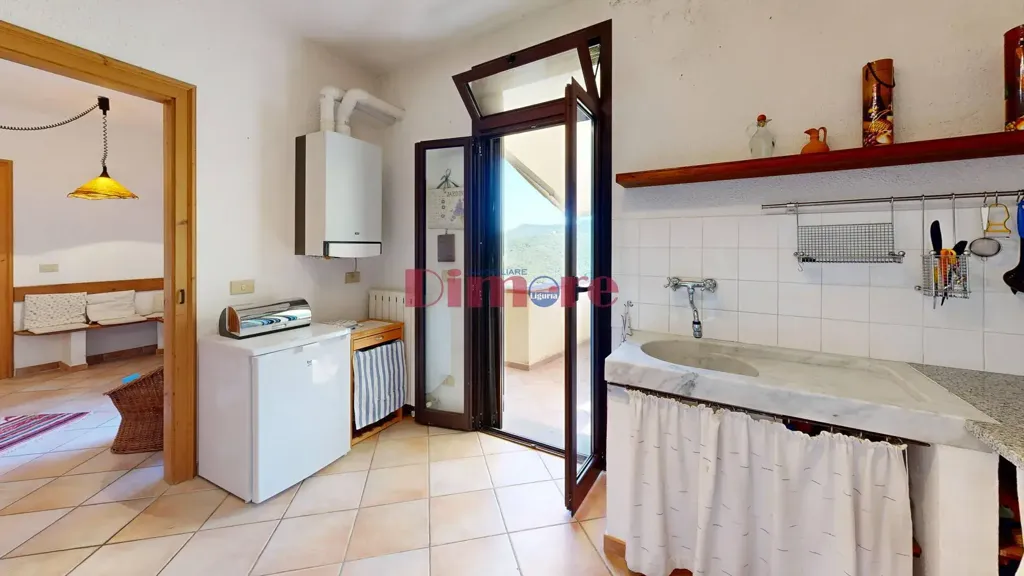 Cuisine - Restored Stone Villa with Open Valley View in Casanova Lerrone