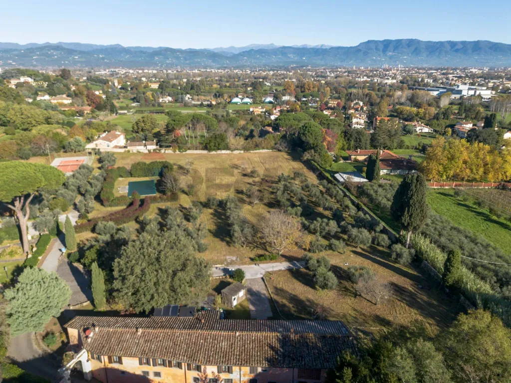 Vue aérienne - Rustic Casale with Tennis Courts near Lucca
