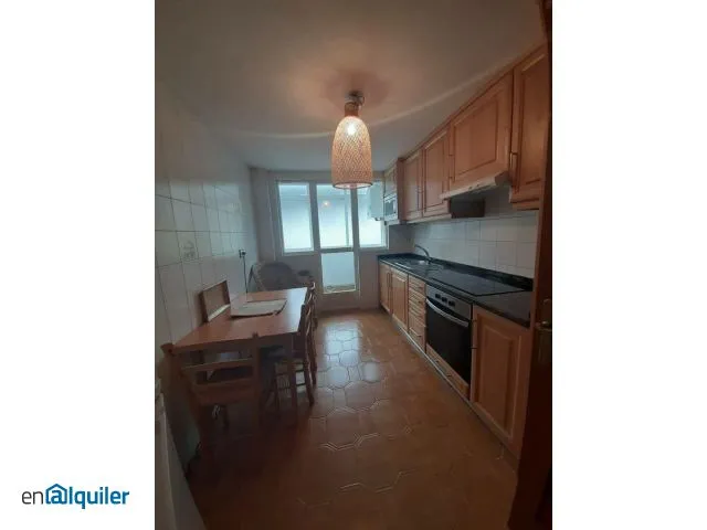 Kitchen - Furnished Flat with Terrace in Fonteculler