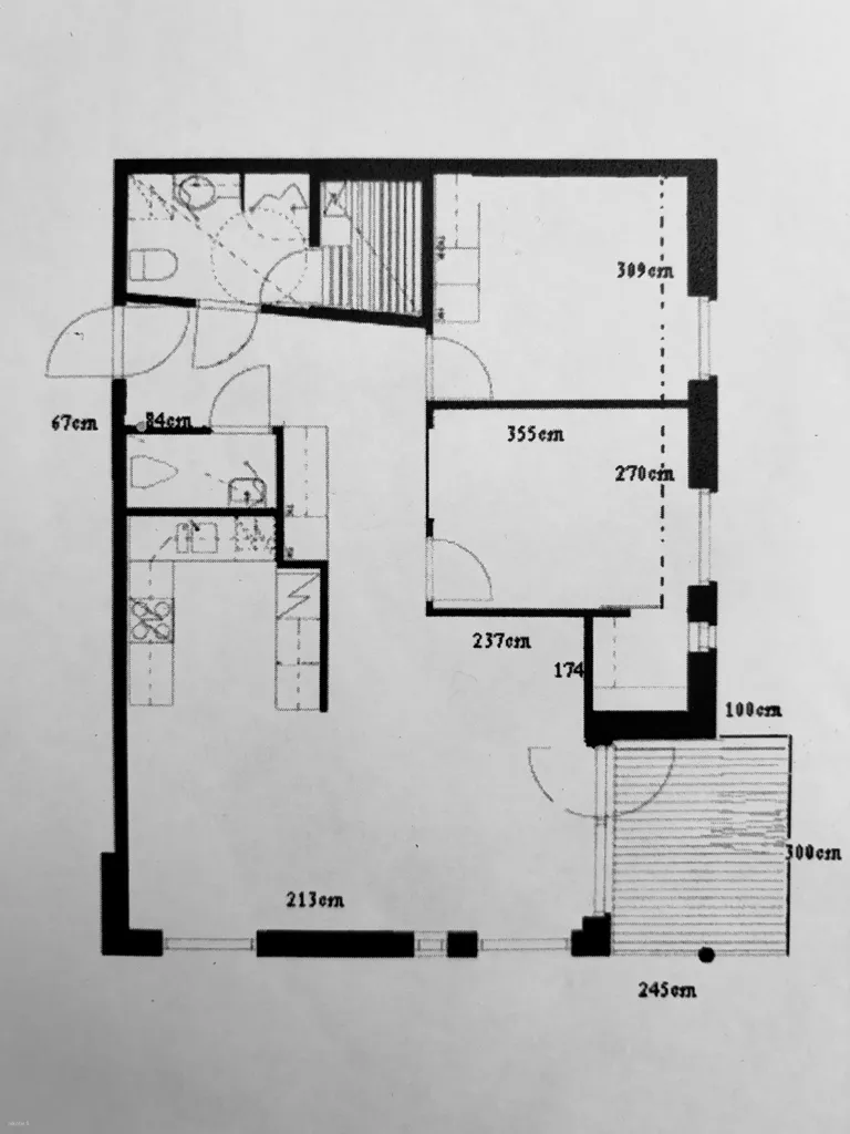 Plan - Spacious Two-Bedroom Apartment with Sauna in Espoo
