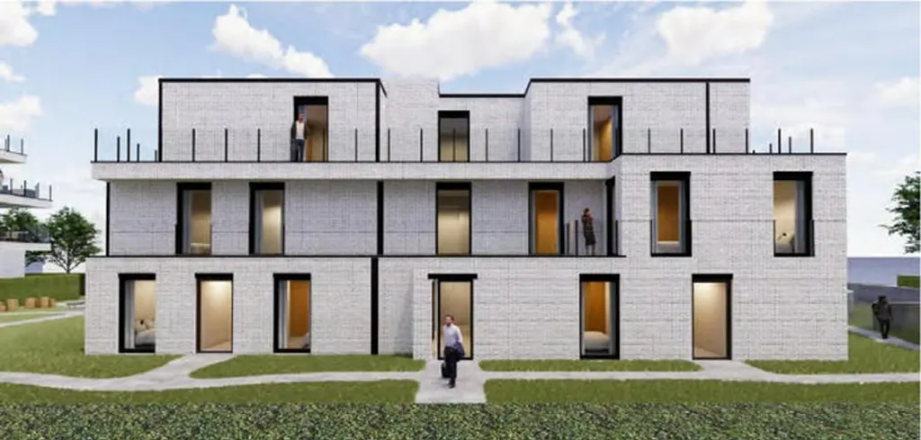 Appartement en rez-de-chaussée avec terrasse à Tielt