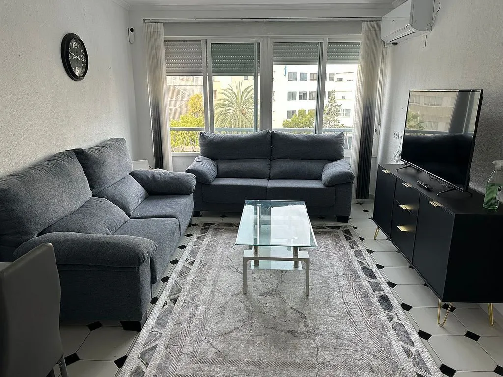 Séjour - Apartment with Terrace in Nou Alacant