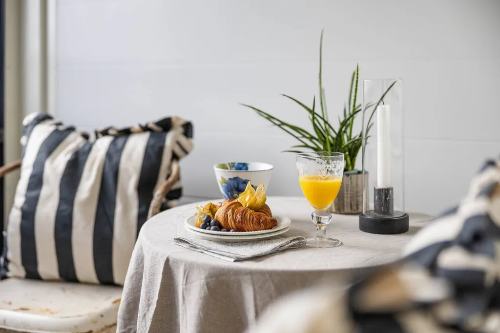 Salle à manger - Renovated Apartment with Balcony in Ystad