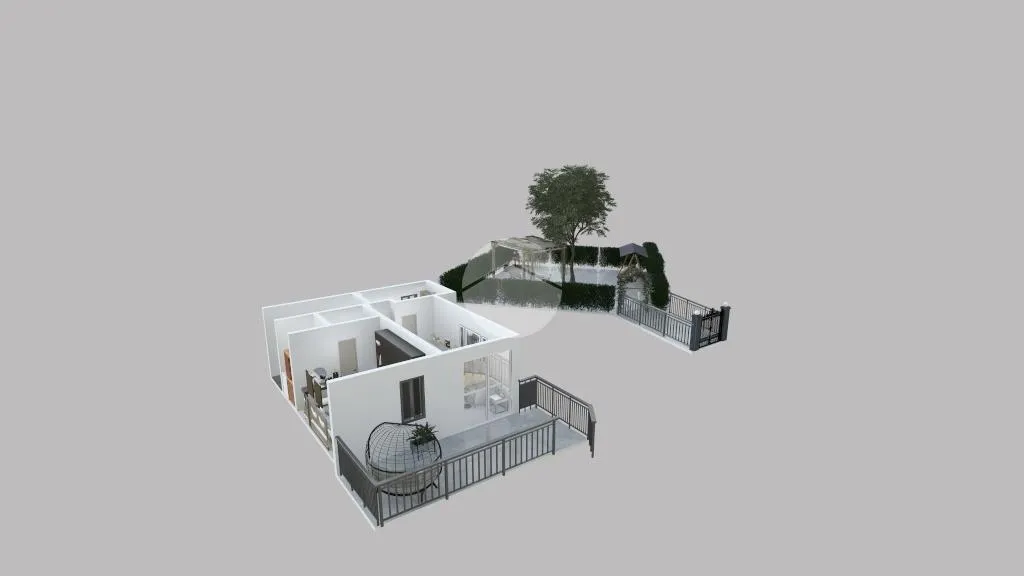Semi-Independent House with Private Garden in Terni