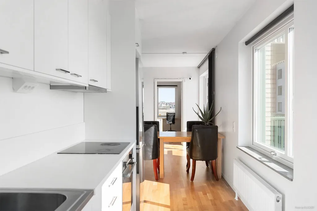 Cucina - Modern Apartment with Large Balcony in Höganäs