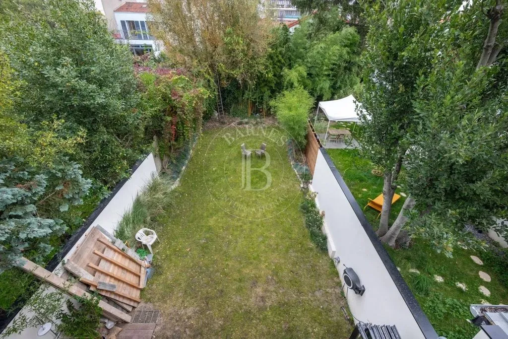 Jardin - Maison Contemporaine avec Jardin Privé à Montreuil