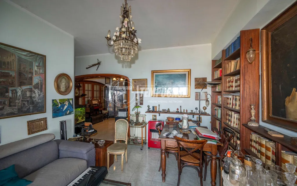 Séjour - First Floor Flat with Sea View Terrace in Messina